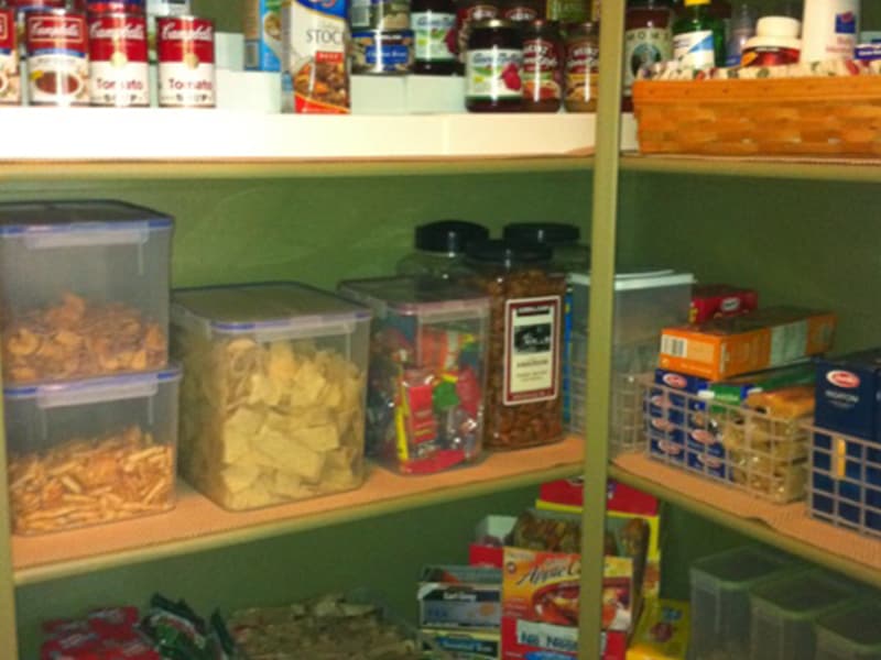 Organized Kitchen Pantry - After