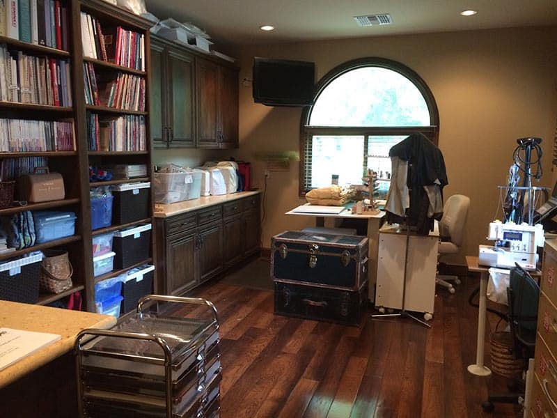 Professionally Organized Craft Room - After