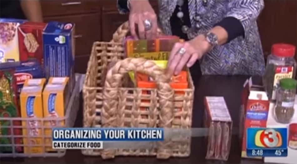 Organizing the pantry